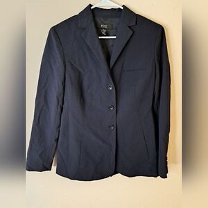 Body by Victoria navy blue lined blazer suit jacket size 6